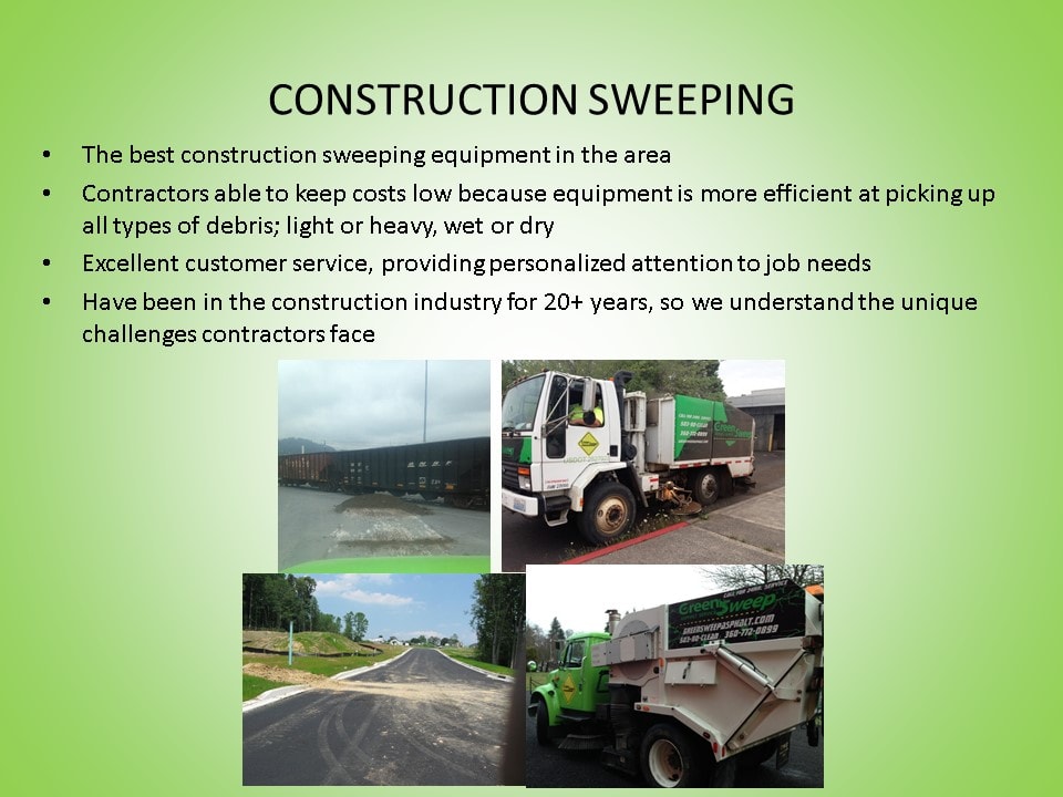 Construction Sweeping