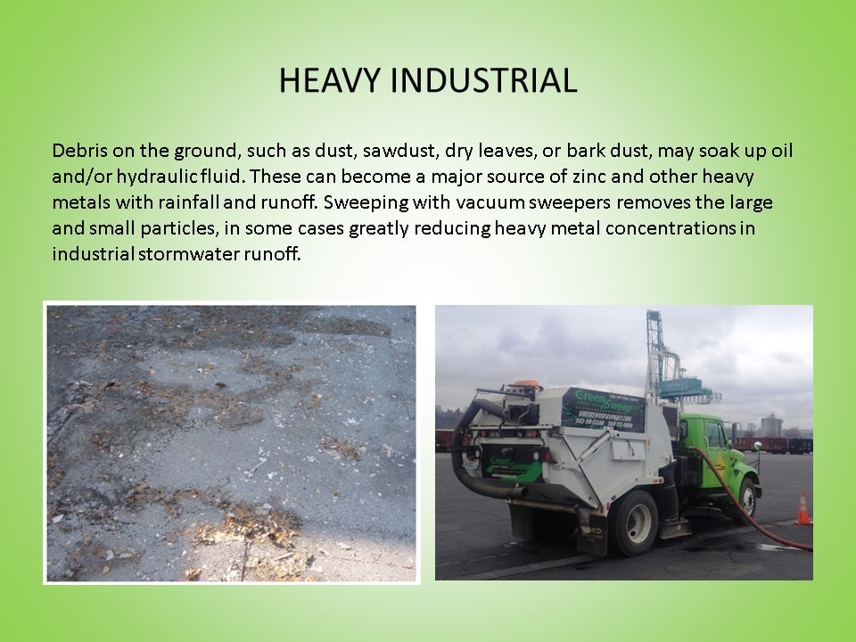 Heavy Industrial Sweeping